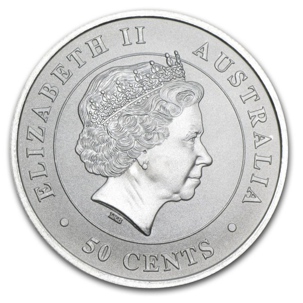 Details about   2014 1/2 oz   Australian .999  Silver Great White Shark Coin BU 