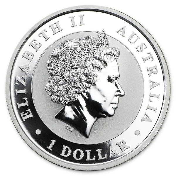 2014 P Koala Australia $1 .999 Silver 1 oz Coin in Capsule 