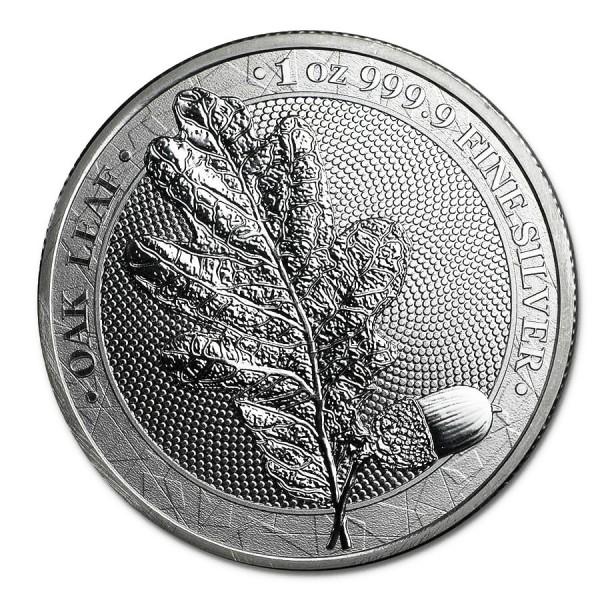 Lot of 10 2019 Germania Mint Oak Leaf Medal 1 oz Silver Medal GEM BU SKU60062 