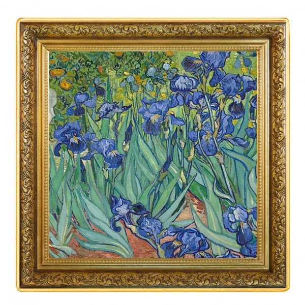 2021 1 oz Niue $1 NZD Irises Van Gogh Treasures of World Painting Proof ...