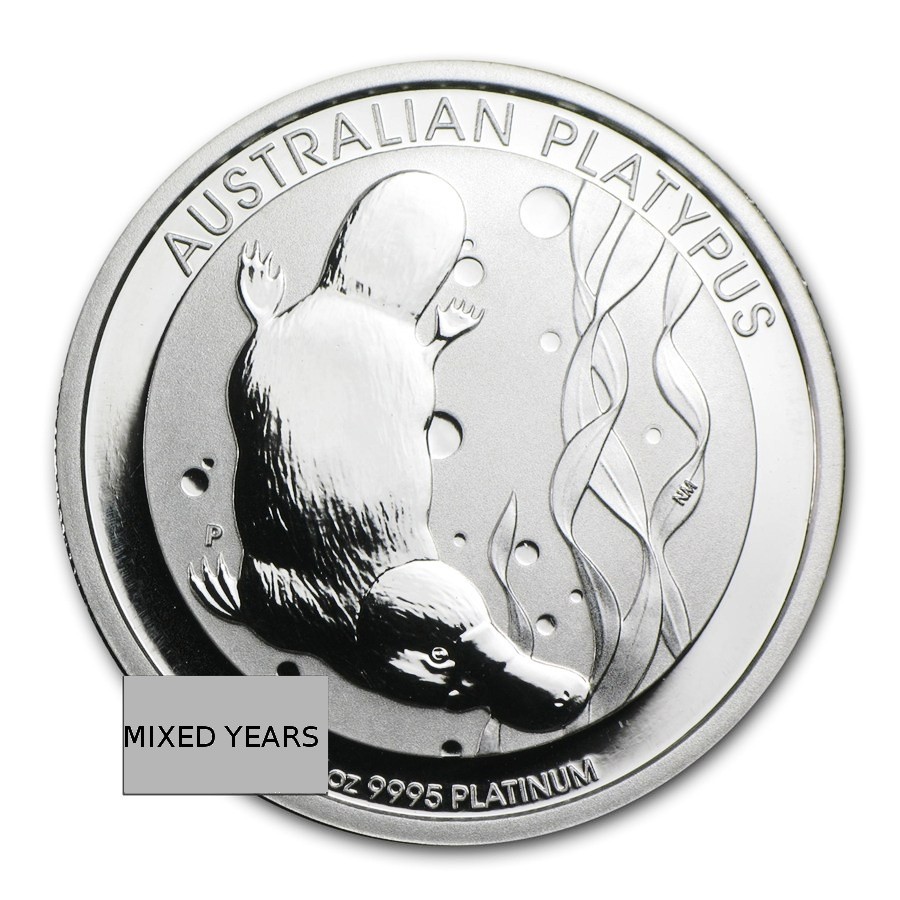 Australia 1 Platinum Platypus Coin (Random | Mint