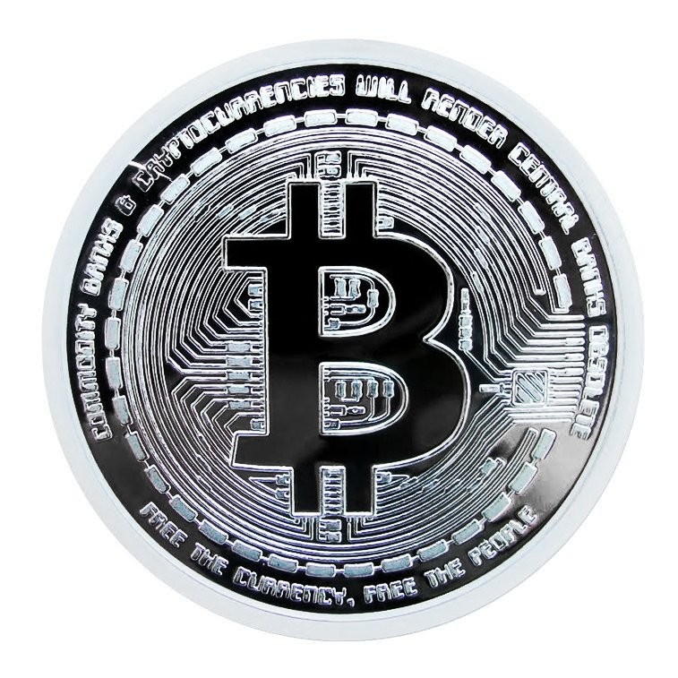 1oz Silver Bitcoin Bullion Round | European Mint