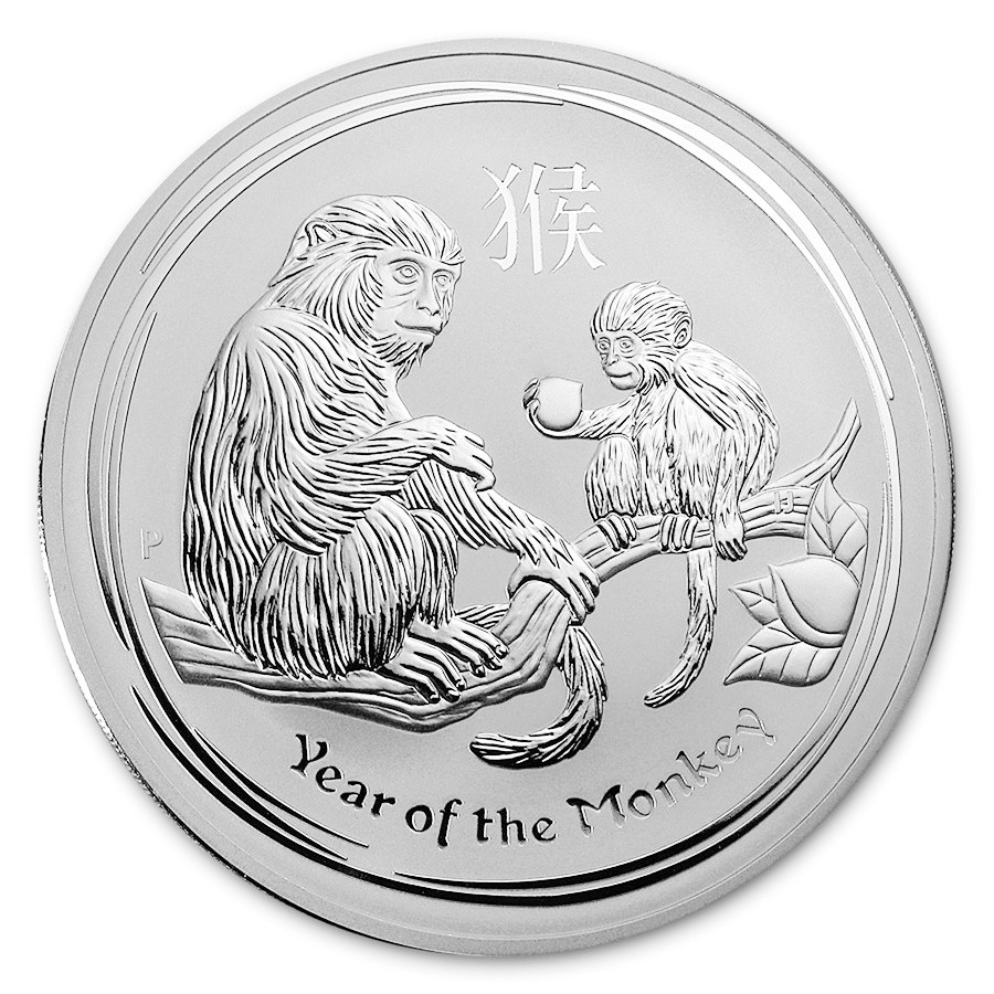 Details about   2016 1oz .999 Fine Silver Australian Year of the Monkey 