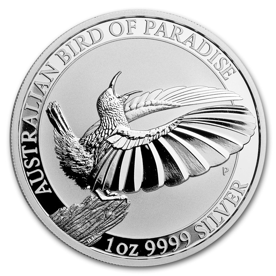 Details about  / 2018 Australian VICTORIA/'S RIFLEBIRD Bird of Paradise BU coin .9999 fine silver