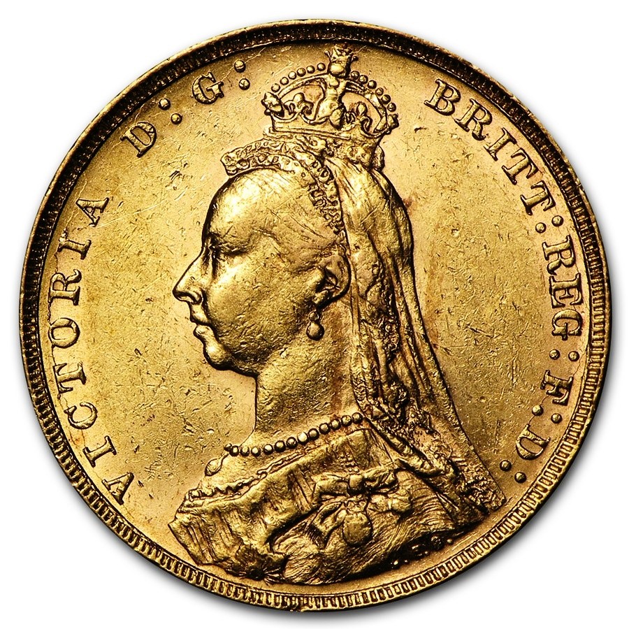 British Gold Sovereign Queen Victoria Jubilee Coin (Random ...
