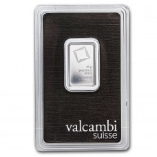 10 Gram Valcambi Suisse Platinum Bar 