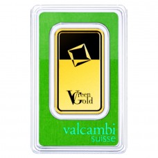 100g Gold bar Valcambi Suisse LBMA Green Gold Certified (PRE-SALE)