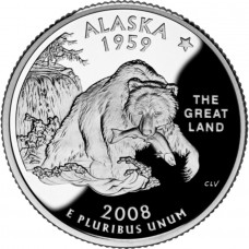 Quarter Dollar Silver Proof Coin (Random Designs)