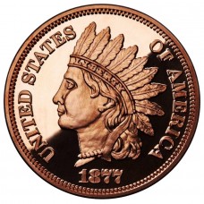 1 oz Indian Head Cent 999 Fine Copper Round