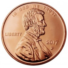 1 oz Lincoln Head Cent 999 Fine Copper Round