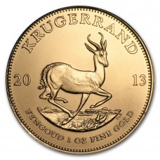 1 oz Gold South African Krugerrand BU (Random Years)