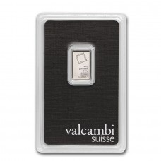 2.5 Gram Valcambi Suisse Platinum Bar 