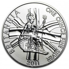 2011 1 oz £2 GBP UK Silver Britannia Coin BU