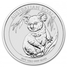 2019 1 Kilo $30 AUD Australian Koala Fine Silver Coin (PRE-SALE)