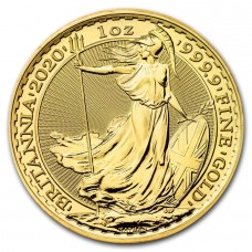 1 oz £100 GBP UK Gold Britannia Coin (Random Years)