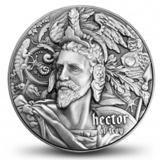 2020 Niue $5 2 oz Silver The "Nine Worthies" Series - "Hector of Troy" Coin