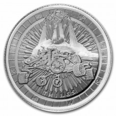 2021 1 oz Niue $2 NZD Mars Landing Preserverance Rover Silver Coin BU (In Capsule)