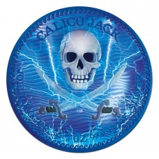2022 1oz Niue Silver Calico Jack Jolly Roger Series Holographic Storm Edition Coin