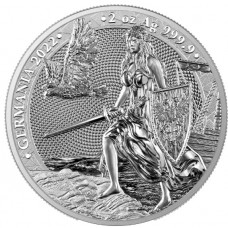 2022 2 oz 10 Mark Germania Silver Coin BU in Blister Pack (PRE-SALE)