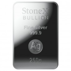 2022 250 grams $20 NZD Niue StoneX Silver Coin-Bar