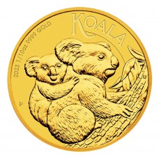 2023 1/10 oz $15 AUD Australian Gold Koala Coin BU (In Capsule)