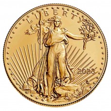 2023 1/2 oz $25 USD American Gold Eagle Coin BU