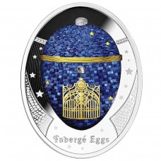 2023 $1 NZD Twilight Egg Faberge Eggs Series Coin