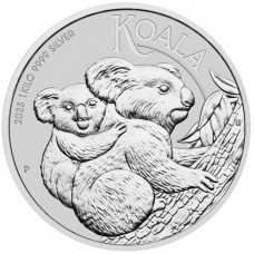 2023 1 Kilo $30 AUD Australian Silver Koala Coin BU (In Capsule)
