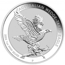 2023 1 oz $1 AUD Australian Silver Wedge Tailed Eagle Coin BU