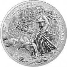 2023 1 oz 5 Mark Germania Silver BU Coin