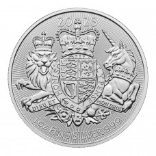 2023 1 oz £2 GBP UK Silver The Royal Arms Coin BU 