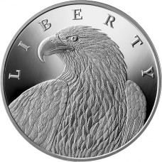 2023 1 oz 1000 Satoshi Liberty Eagle United Crypto States Proof Silver Coin