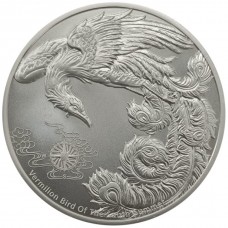 2023 1oz Samoa Four Guardians Vermilion Bird Silver Coin BU (PRE-SALE)