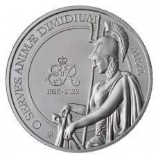 2023 1 oz £1 GBP St Helena The Queen Elizabeth II Memorial Silver Coin BU (PRE-SALE)