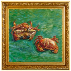 2023 1 oz $1 NZD Niue Two Crabs Vincent van Gogh Treasures of World Painting Proof Coin (PRE-SALE)