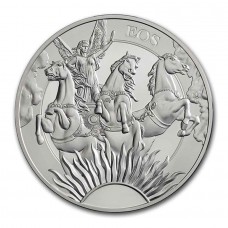 2023 5 oz £5 GBP St Helena Silver Goddesses: Eos and the Horses Silver Coin BU (PRE-SALE)