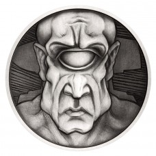2024 1 oz $2 NZD Niue Mythological Figures – Cyclops Antique Finish Silver Coin (with Gift Box and COA) (PRE-SALE)