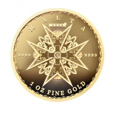 2024 1 oz €100 Malta Maltese Cross Gold Coin BU (PRE-SALE)