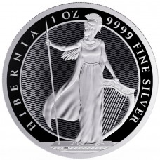 2024 1oz $2 NZD Niue Hibernia Silver Coin BU (In Capsule) - 