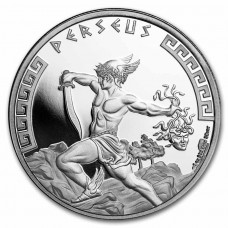 2024 1 oz $2 NZD Niue Heroes of Greek Mythology Perseus Silver Coin BU (PRE-SALE)
