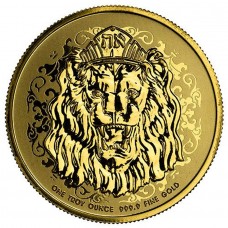 2024 1 oz $250 NZD Niue Truth Series Roaring Lion Gold Coin BU (PRE-SALE)
