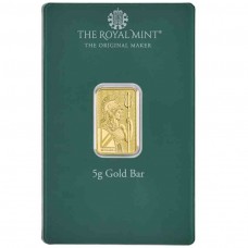 5 Gram 9999 Gold Bar The Royal Mint Merry Christmas