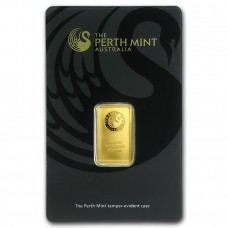 5 Grams 9999 Gold Bar Australia Perth Mint (In Assay)