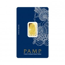 5 grams 9999 Gold Bar PAMP Suisse Lady Fortuna (In Assay)