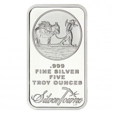 5 oz Prospector 999 Fine Silver Bar