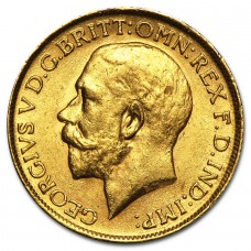 Gold Sovereign King George V (Random Year)