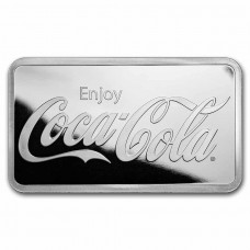 10 oz Coca-Cola 999 Fine Silver Bar