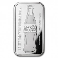 5 oz Coca-Cola 999 Fine Silver Bar
