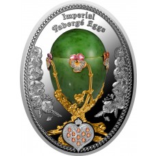 2020 $1 NZD Pansy Faberge Eggs Series Coin