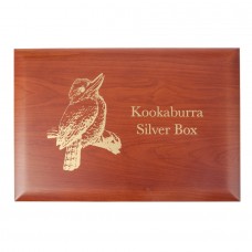 Wooden Box for 1 Oz Silver Kookaburra Coin Set